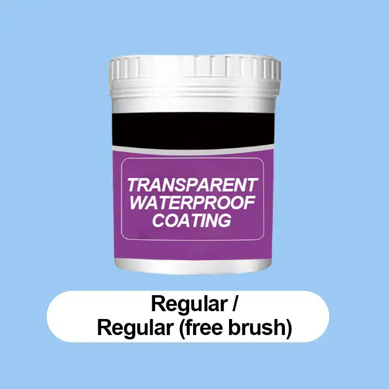 300g Transparent Waterproof Sealant Adhesive – Crack-Sealing Leak Proof Coating for Exterior Walls, Bathroom, Floor, Roof & Mold Prevention