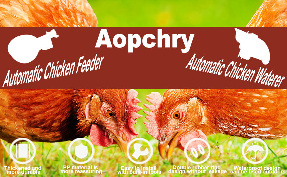 10 PCS Automatic Chicken Waterer Cups – Poultry Water Drinker Nipples for Hens, Ducks, Turkeys, Backyard Chickens & Broilers