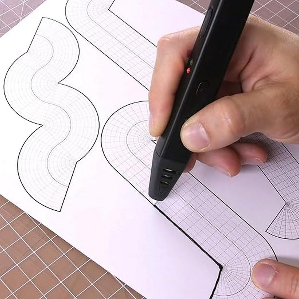 3D Printing Pen for Adults & Teens – Professional Creative Drawing Pen with PLA Filament for Sculpting, Art, Repairs & DIY Projects