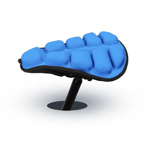 3D Inflatable Bicycle Seat Cushion – Ergonomic Air-Filled Bike Saddle Cover for Road, Mountain & Commuter Bikes, Pressure Relief Cycling Pad, S & M