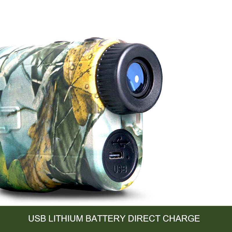 1000 Yard Hunting Laser Range Finder – Waterproof Golf & Archery Rangefinder with Slope Compensation, 6X Magnification, Fast Focus