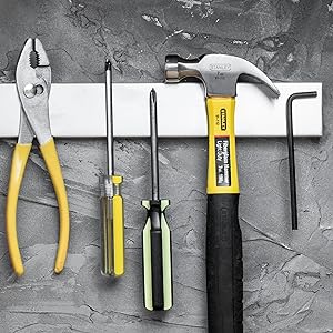 14-Inch Magnetic Knife Holder Strip – Wall-Mounted Kitchen Knife Rack for Knives, Scissors, Tools, Utensils, Space-Saving Knife Storage