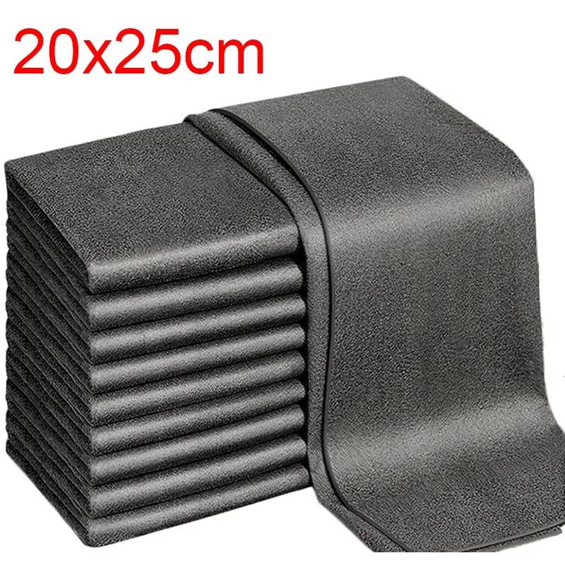 10-Pack Premium Microfiber Cleaning Cloths – Streak-Free Lint-Free Reusable Cloths for Windows, Car, Kitchen, Bathroom, Dusting