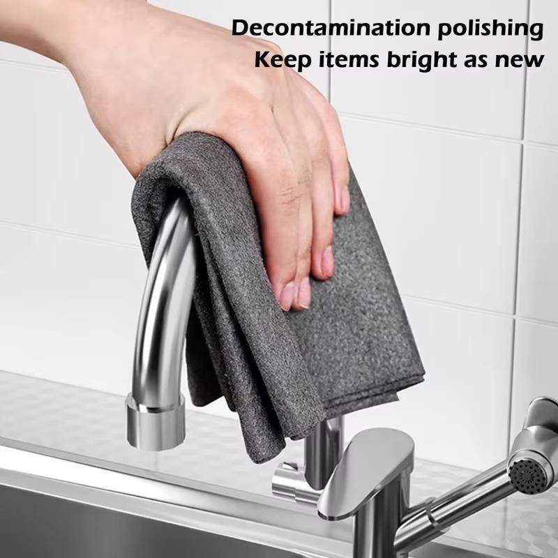 10-Pack Premium Microfiber Cleaning Cloths – Streak-Free Lint-Free Reusable Cloths for Windows, Car, Kitchen, Bathroom, Dusting