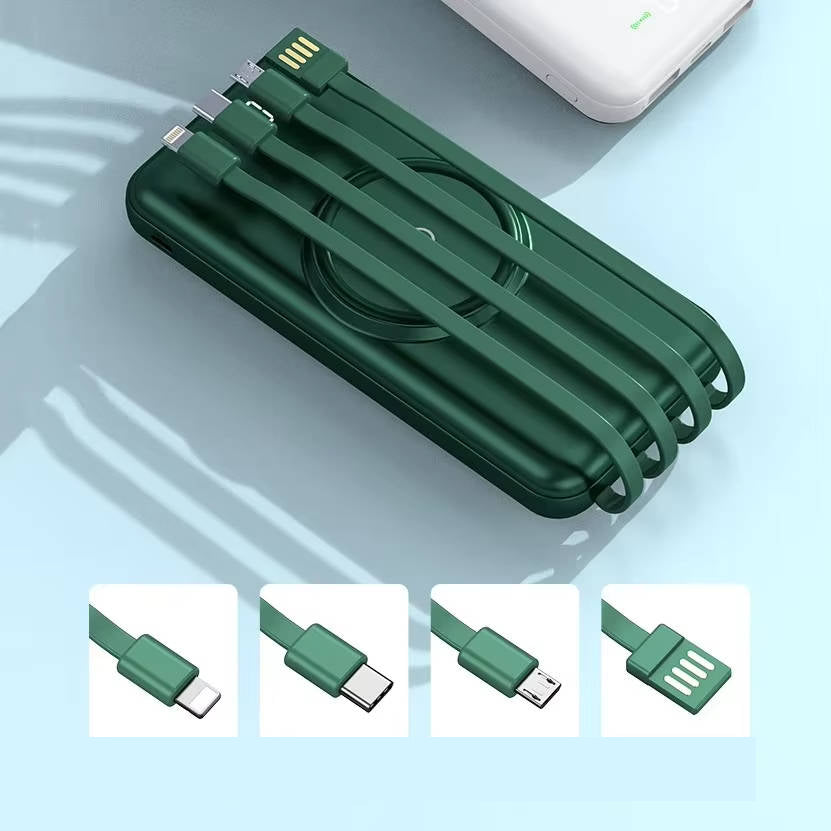 20000mAh Portable Charger Power Bank – Slim High-Capacity USB-C & USB-A Battery Pack for iPhone, Android, Laptop, Tablets & Travel Charging