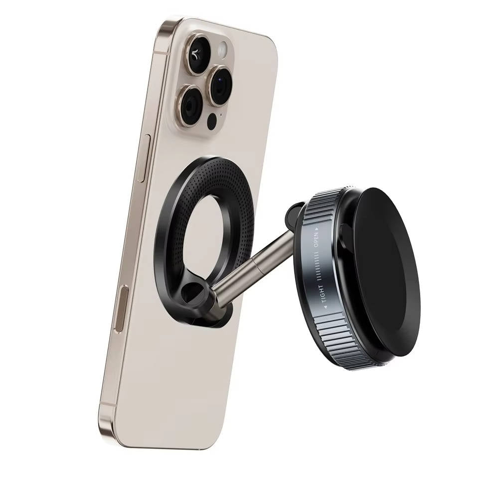 360° Adjustable Magnetic Car Phone Holder – Universal Dashboard & Windshield Mount with Strong Magnet, Compatible with All Smartphones & GPS Devices