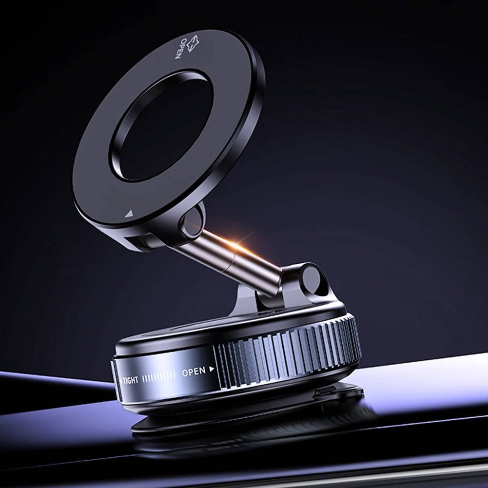 360° Adjustable Magnetic Car Phone Holder – Universal Dashboard & Windshield Mount with Strong Magnet, Compatible with All Smartphones & GPS Devices