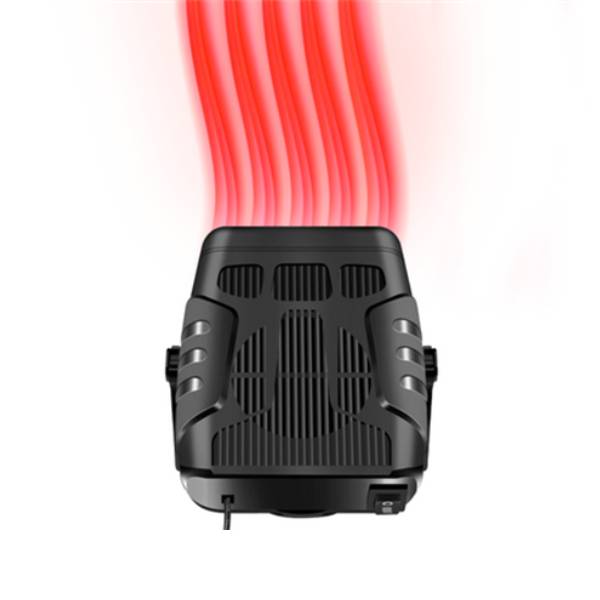2-Pack 12V Portable Car Heater – Plug-In Automotive Fan Heater & Defroster for Windshield, Fast Cabin Heating for Car, Truck, Van & RV