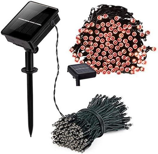17-Meter 100 LED Solar Fairy String Lights – Waterproof Outdoor Solar Powered Twinkle Lights for Garden, Patio, Trees, Wedding, Christmas Decor