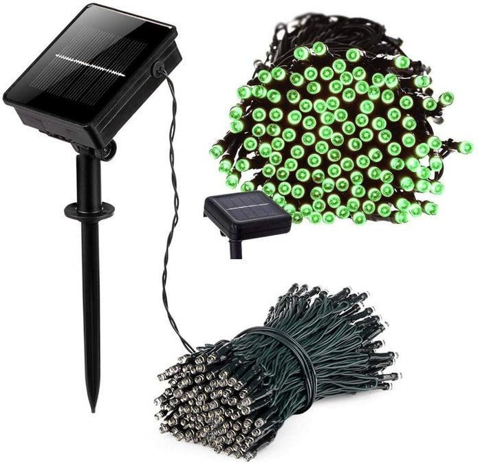 17-Meter 100 LED Solar Fairy String Lights – Waterproof Outdoor Solar Powered Twinkle Lights for Garden, Patio, Trees, Wedding, Christmas Decor