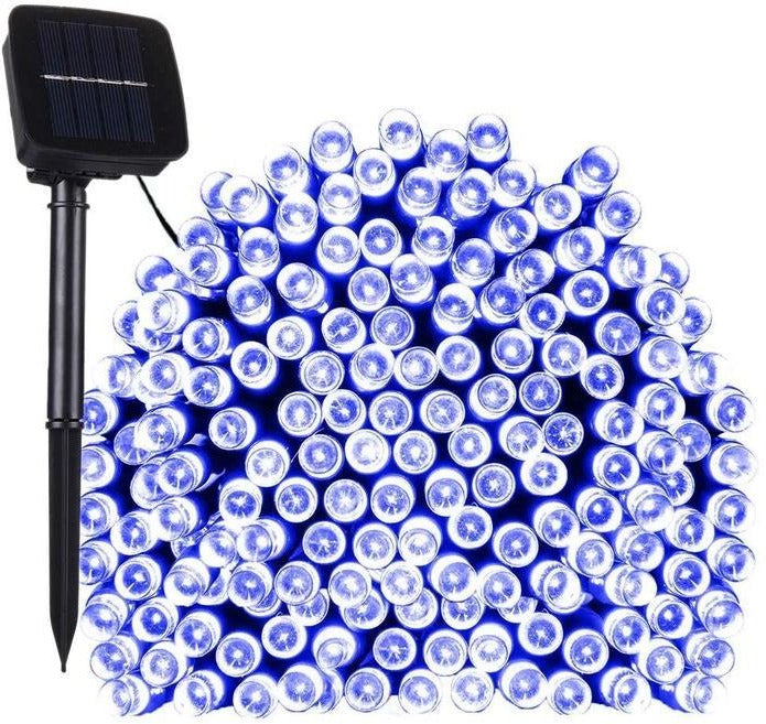 17-Meter 100 LED Solar Fairy String Lights – Waterproof Outdoor Solar Powered Twinkle Lights for Garden, Patio, Trees, Wedding, Christmas Decor