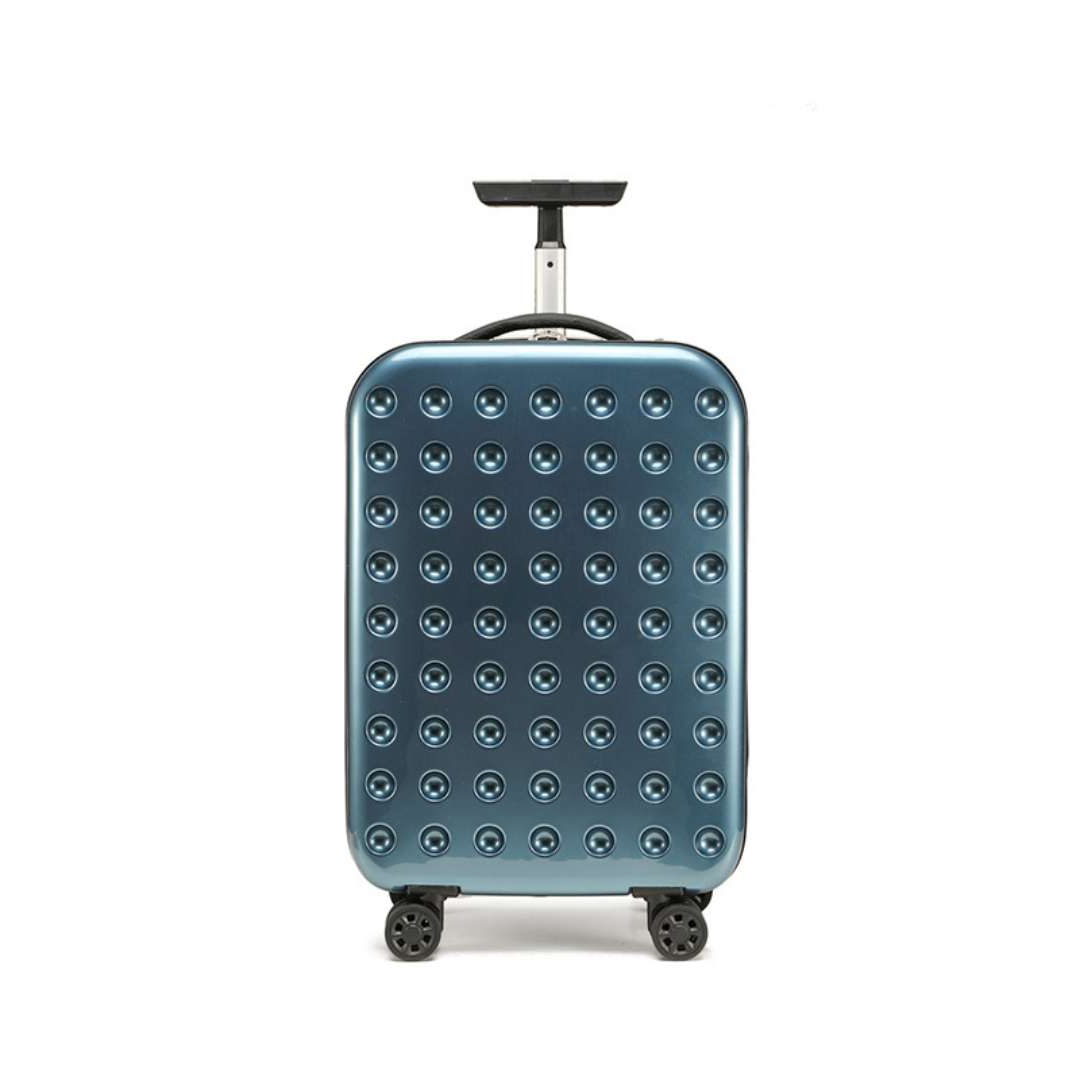 360° Foldable Travel Suitcase with Spinner Wheels – Large Lightweight Checked Luggage Bag, Collapsible Travel Bag for Trips & Holidays