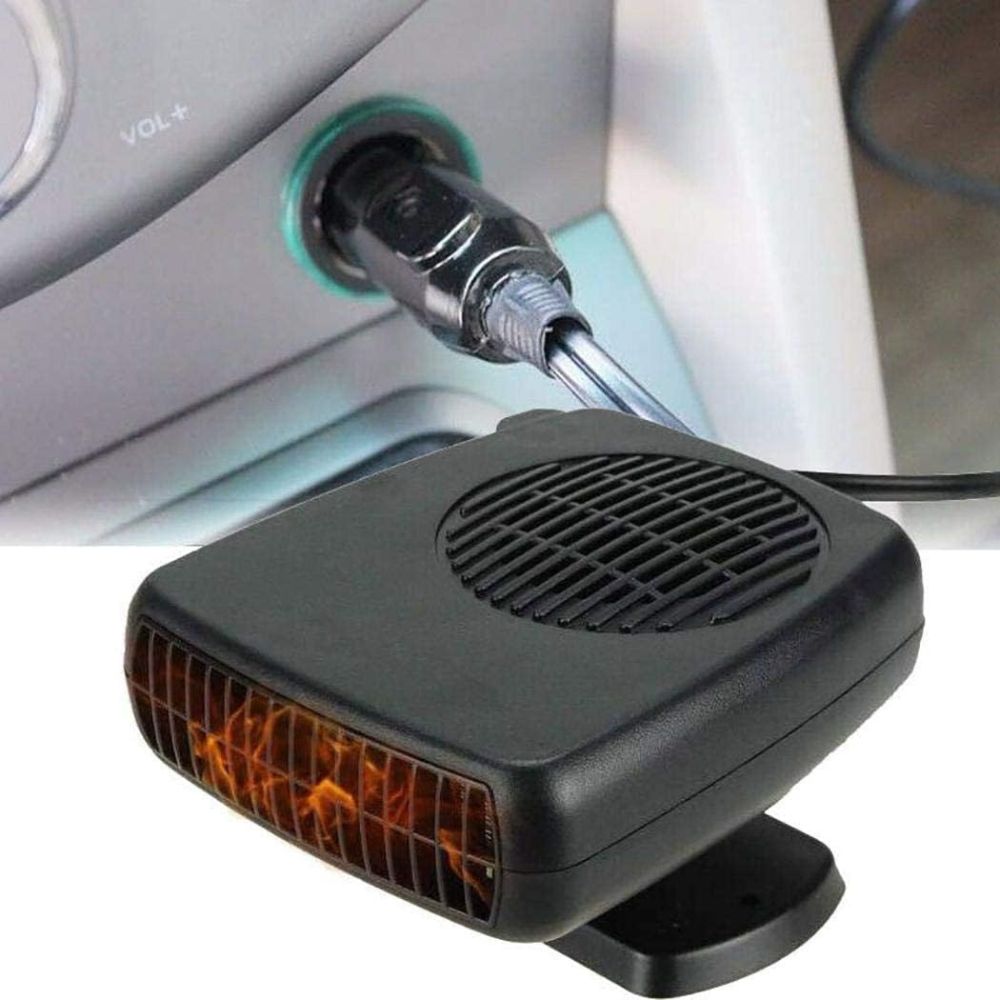 12V Car Heater Fan 150W/300W – Portable Ceramic Windshield Defroster, Fast Cabin Heating & Defrosting for Cars, Trucks, RVs, Winter Driving