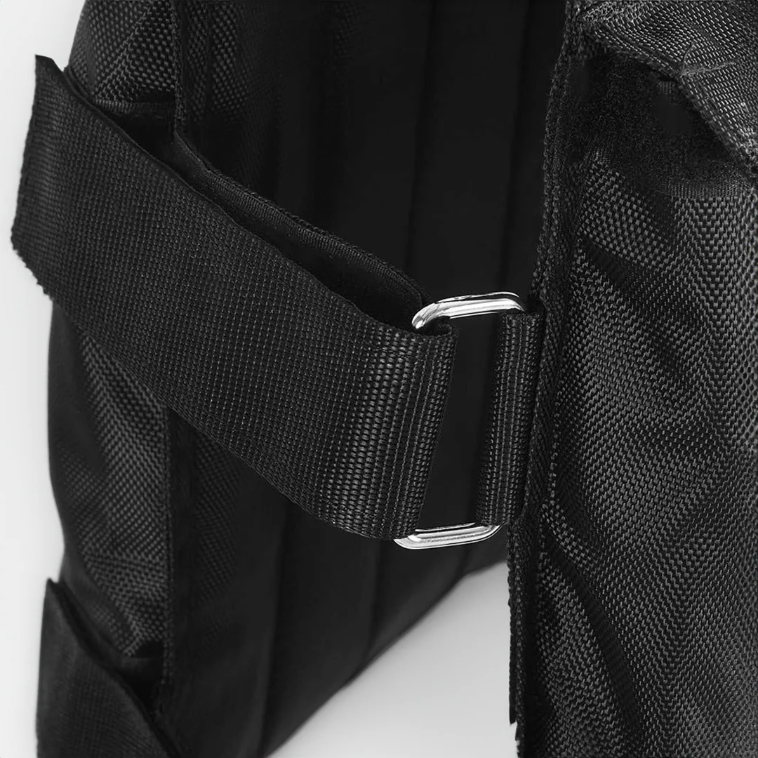 110 LB Adjustable Weighted Vest – Heavy Duty Exercise Vest for Strength Training, CrossFit, Running, Calisthenics, Military Fitness Workouts