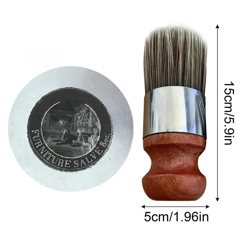 120ml Leather Furniture Repair Salve Set – Leather Conditioner, Restorer & Scratch Filler for Couches, Car Seats, Sofas, Bags & Leather Goods